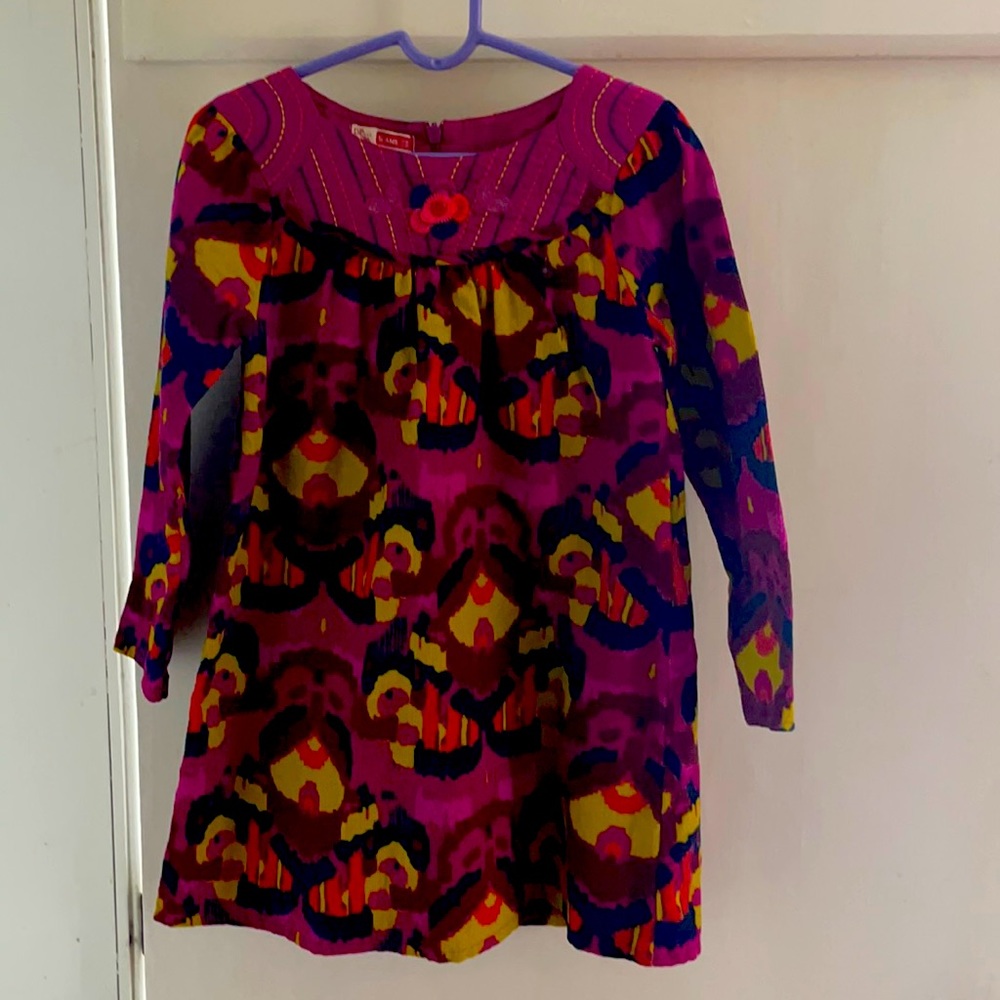 Fuchsia girl’s dress 5 yr old size - DP am